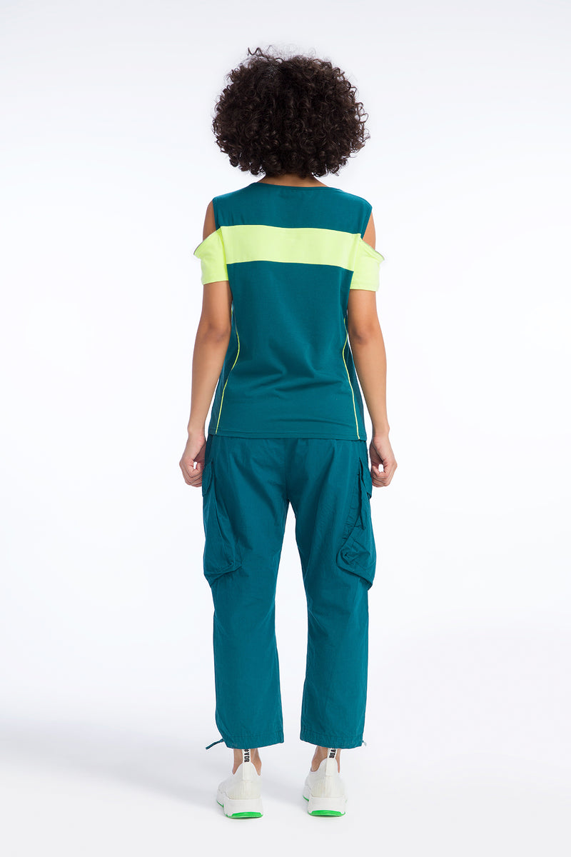 KOYU YEŞİL T-SHIRT 9322