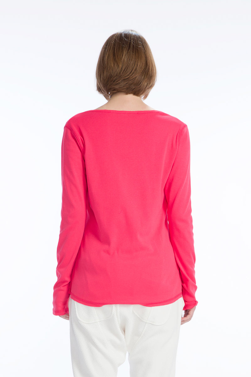 KOYU PEMBE T-SHIRT 9347