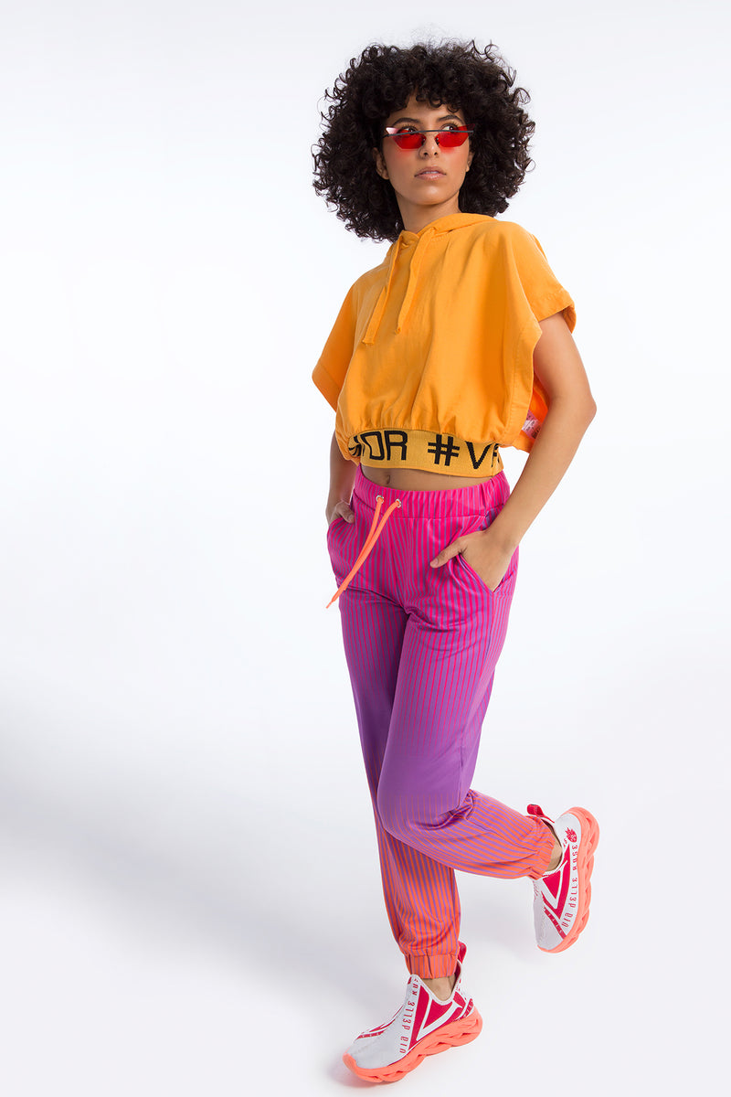 MOR TURUNCU PANTOLON 9402