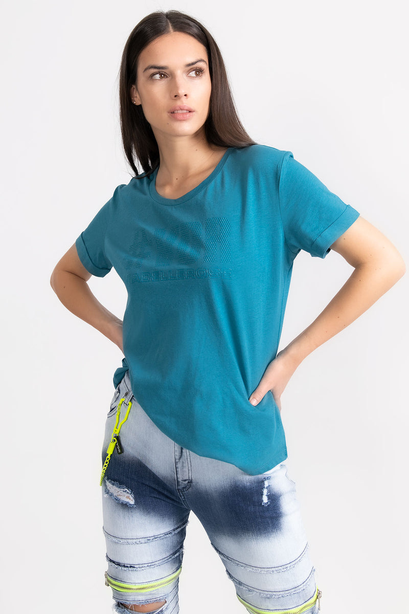 KOYU YEŞİL T-SHIRT 9505