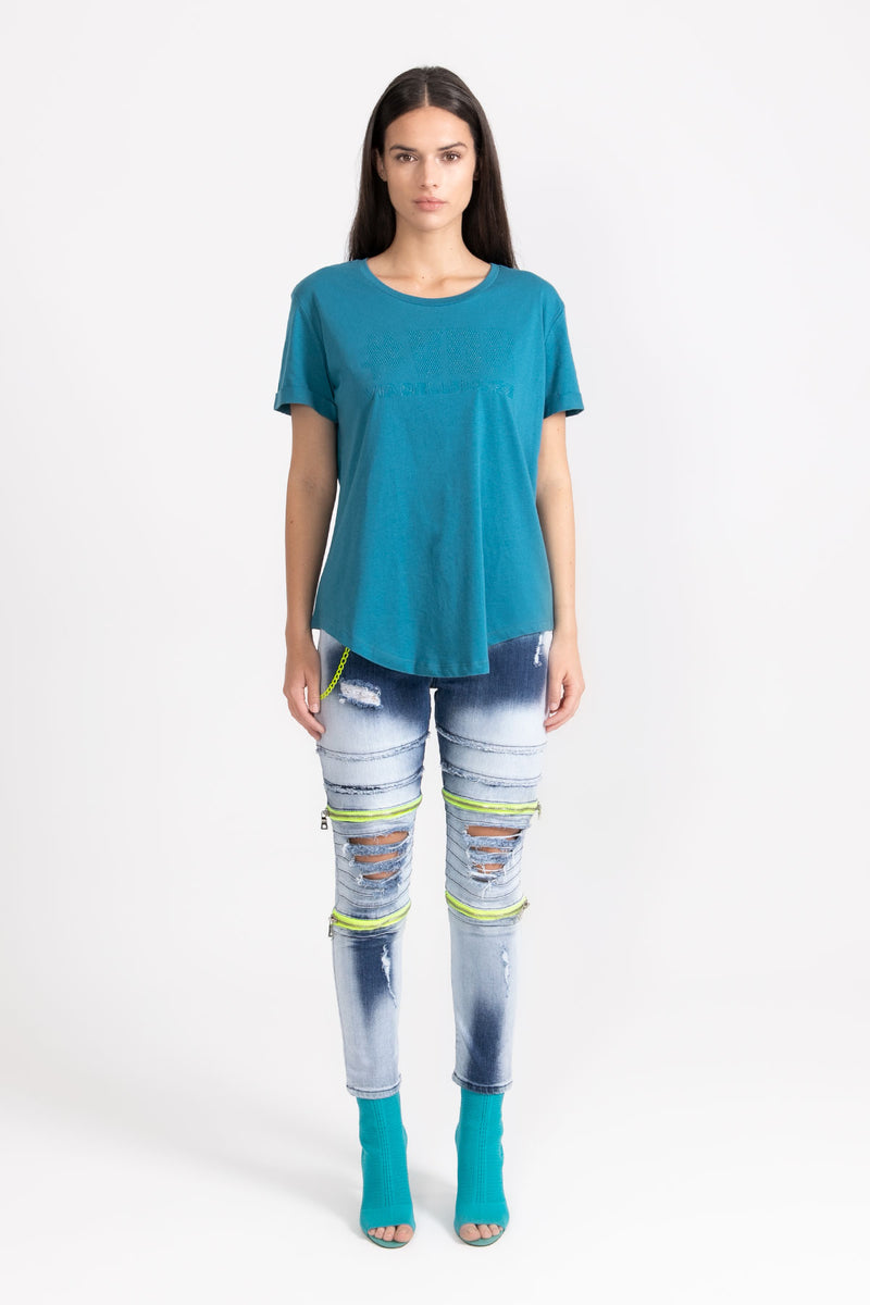 KOYU YEŞİL T-SHIRT 9505