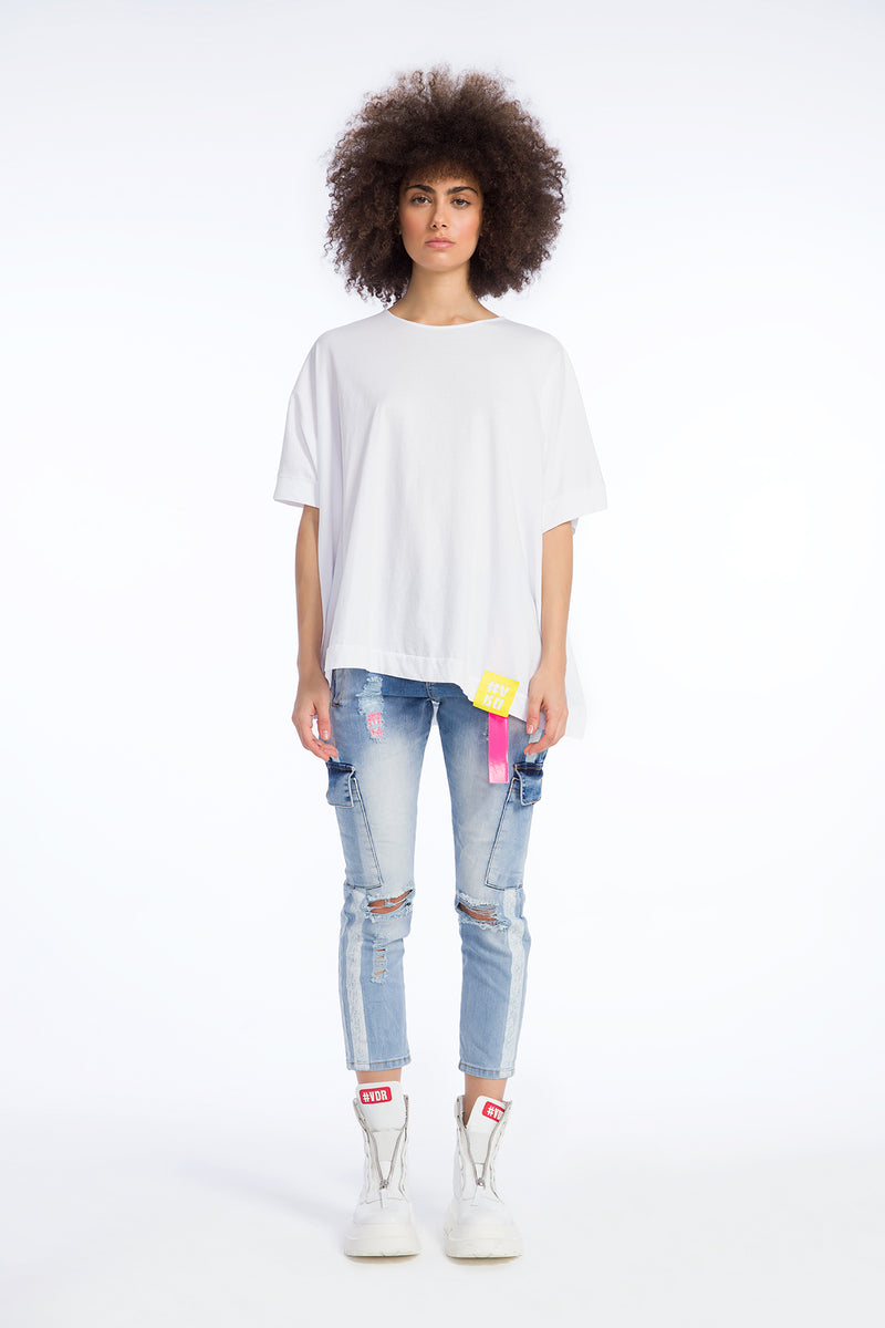BEYAZ T-SHIRT 9507