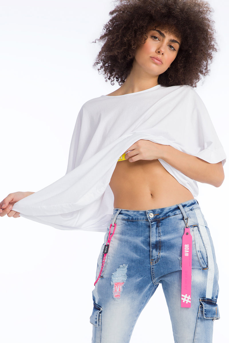 BEYAZ T-SHIRT 9507