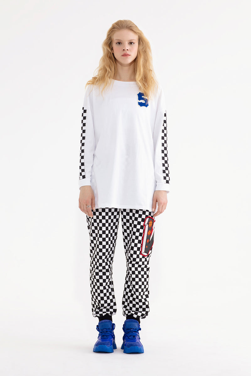 BEYAZ UZUN T-SHIRT 13078