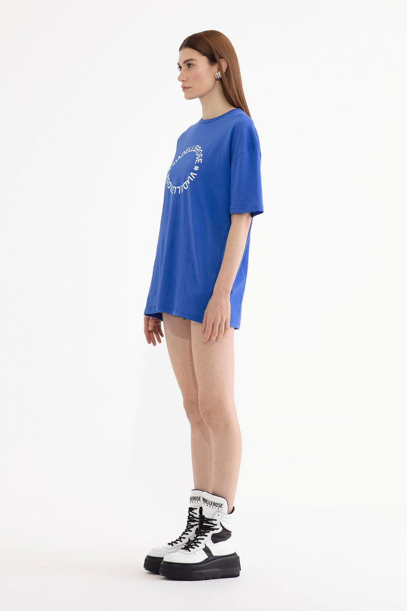 SAKS MAVİSİ T-SHIRT 13092
