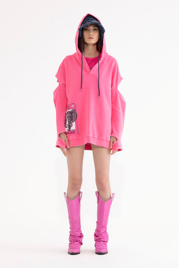 PEMBE SWEATSHIRT 13210