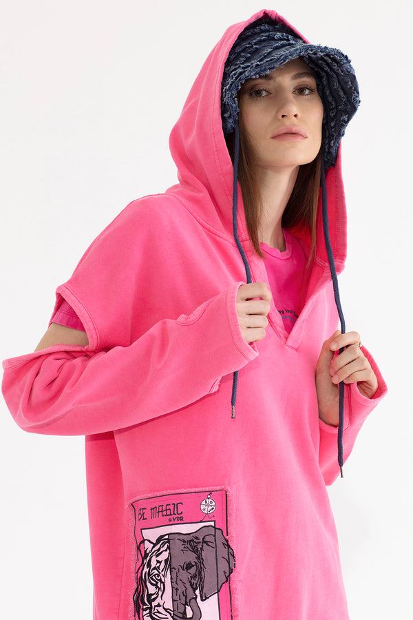 PEMBE SWEATSHIRT 13210