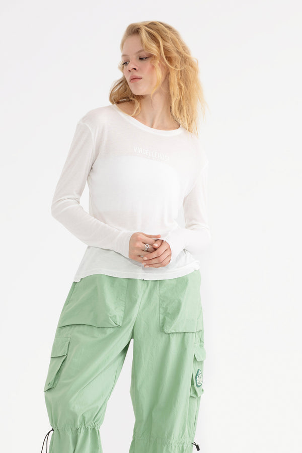 EKRU UZUN T-SHIRT 13224