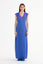 SAKS MAVİSİ BEYAZ ELBİSE 13330