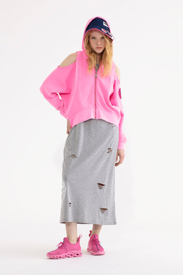 PEMBE SWEATSHIRT 13375