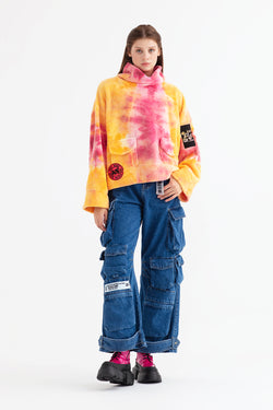 SARI FUŞYA SWEATSHIRT 13396