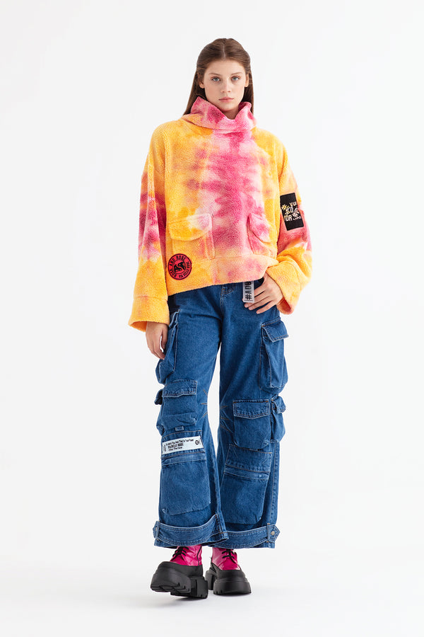 SARI FUŞYA SWEATSHIRT 13396