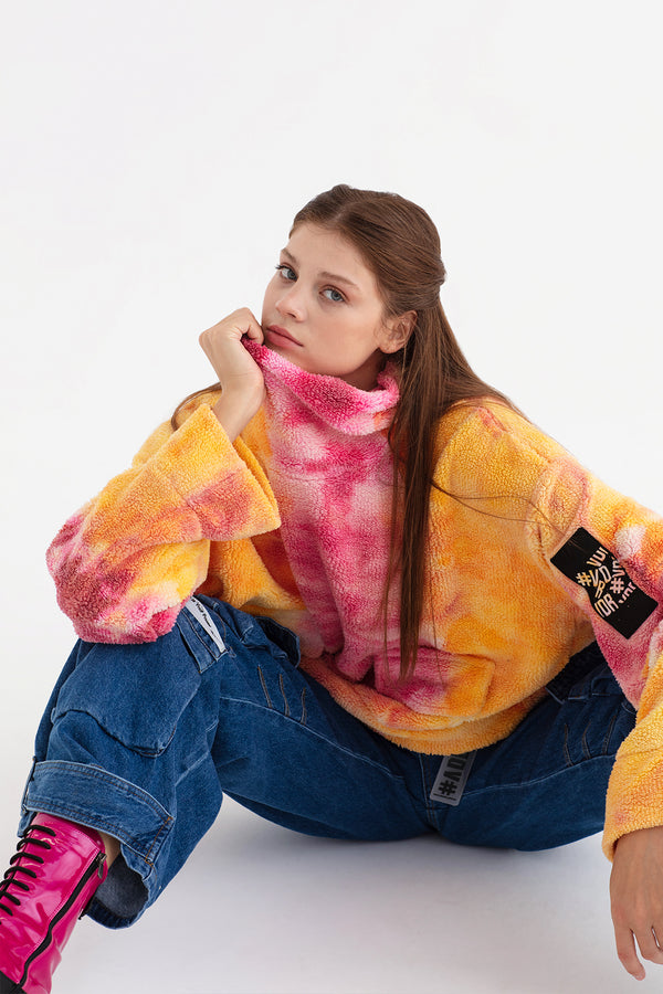 SARI FUŞYA SWEATSHIRT 13396