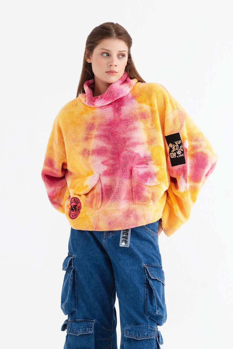 SARI FUŞYA SWEATSHIRT 13396