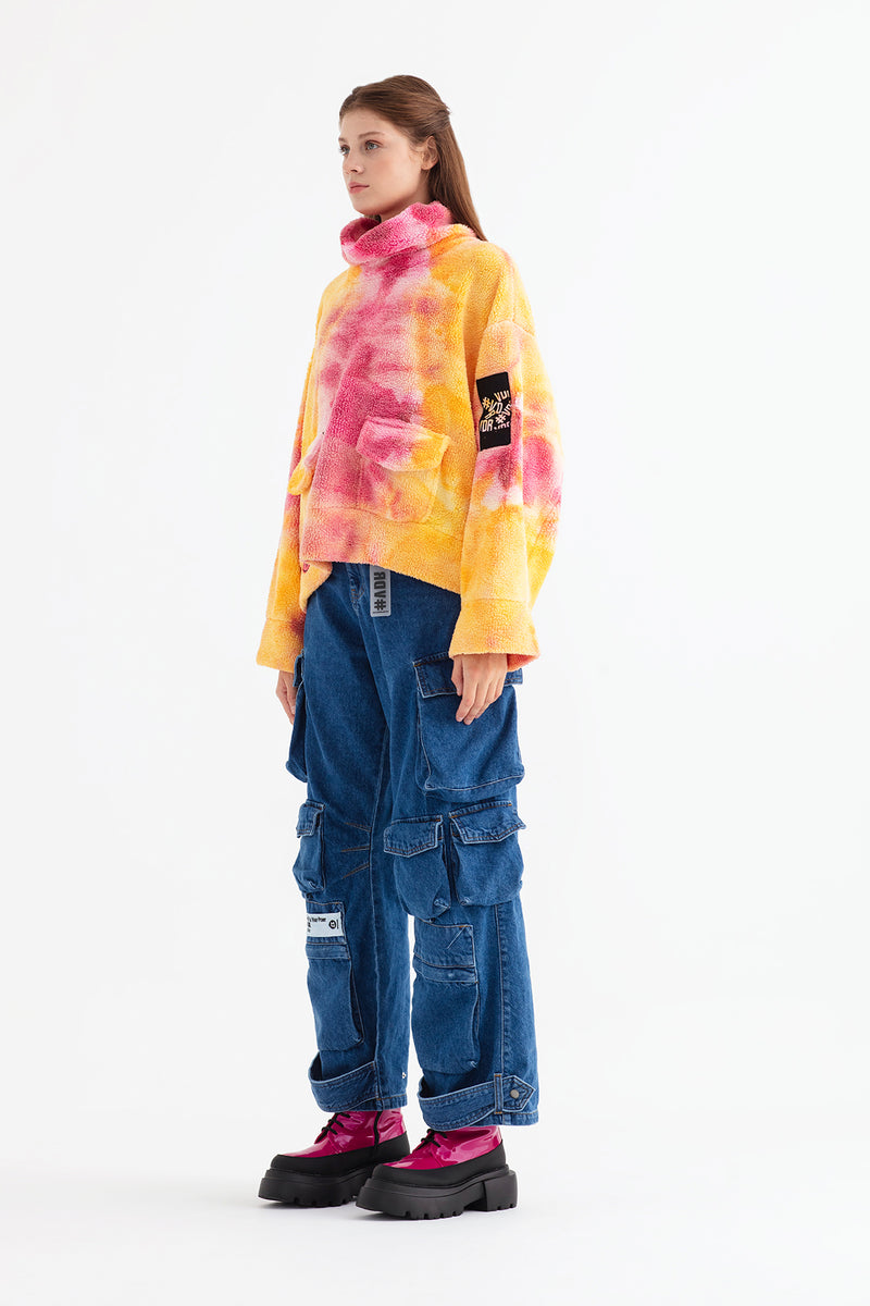 SARI FUŞYA SWEATSHIRT 13396