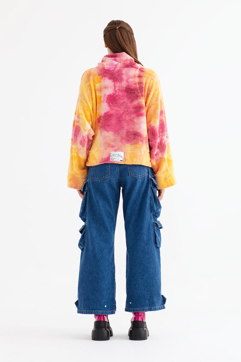 SARI FUŞYA SWEATSHIRT 13396