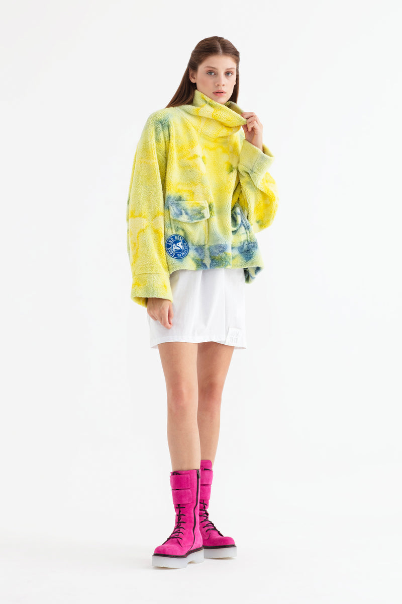 SARI MAVİ SWEATSHIRT 13396