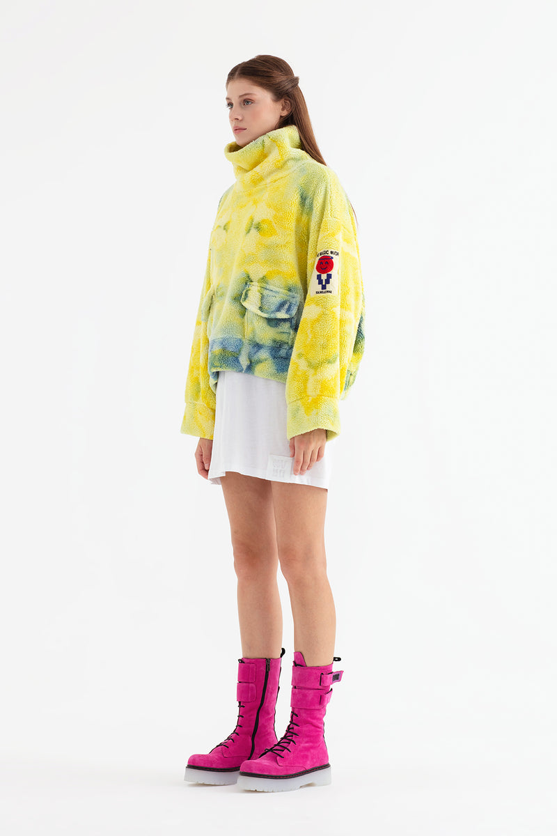 SARI MAVİ SWEATSHIRT 13396