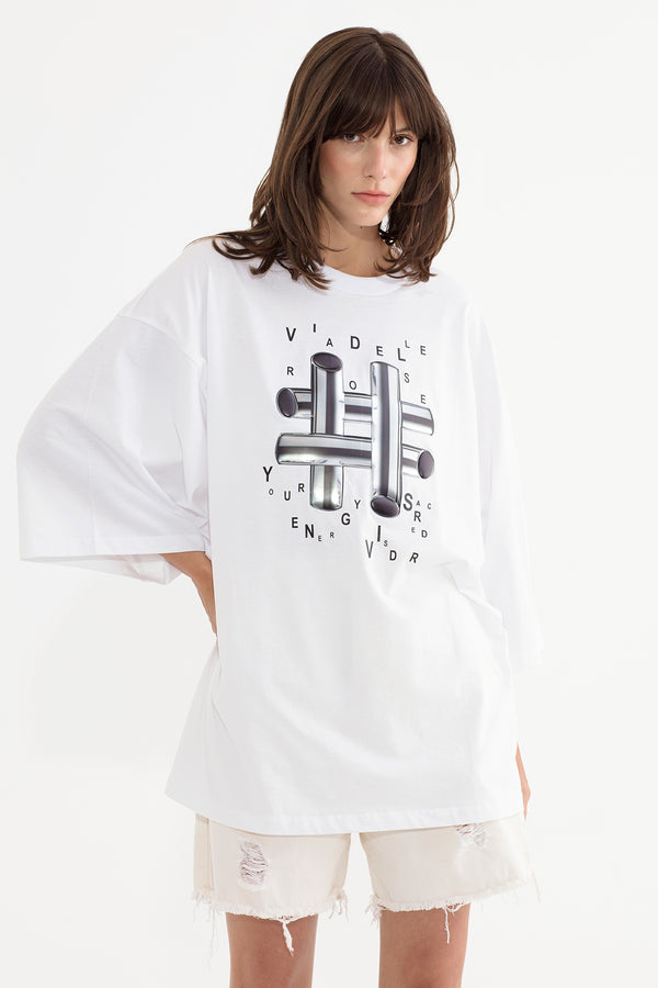 BEYAZ T-SHIRT 13452