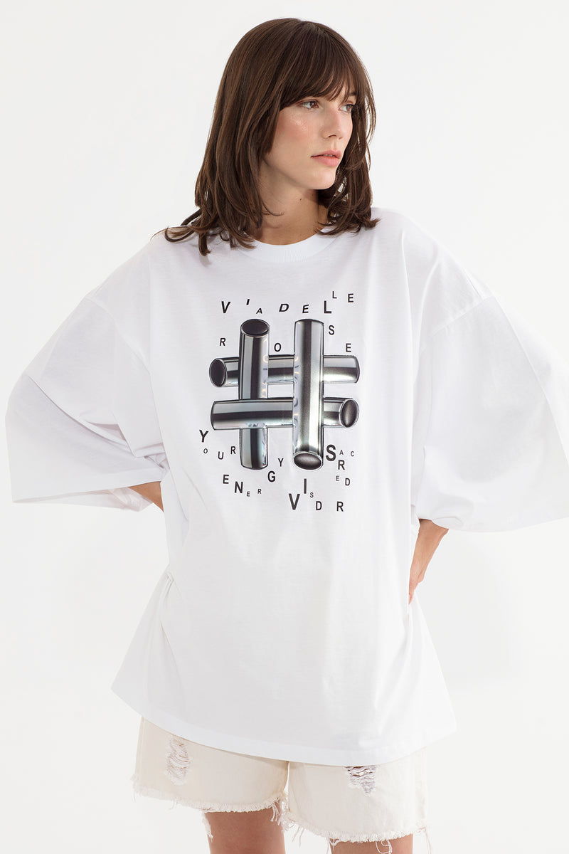 BEYAZ T-SHIRT 13452