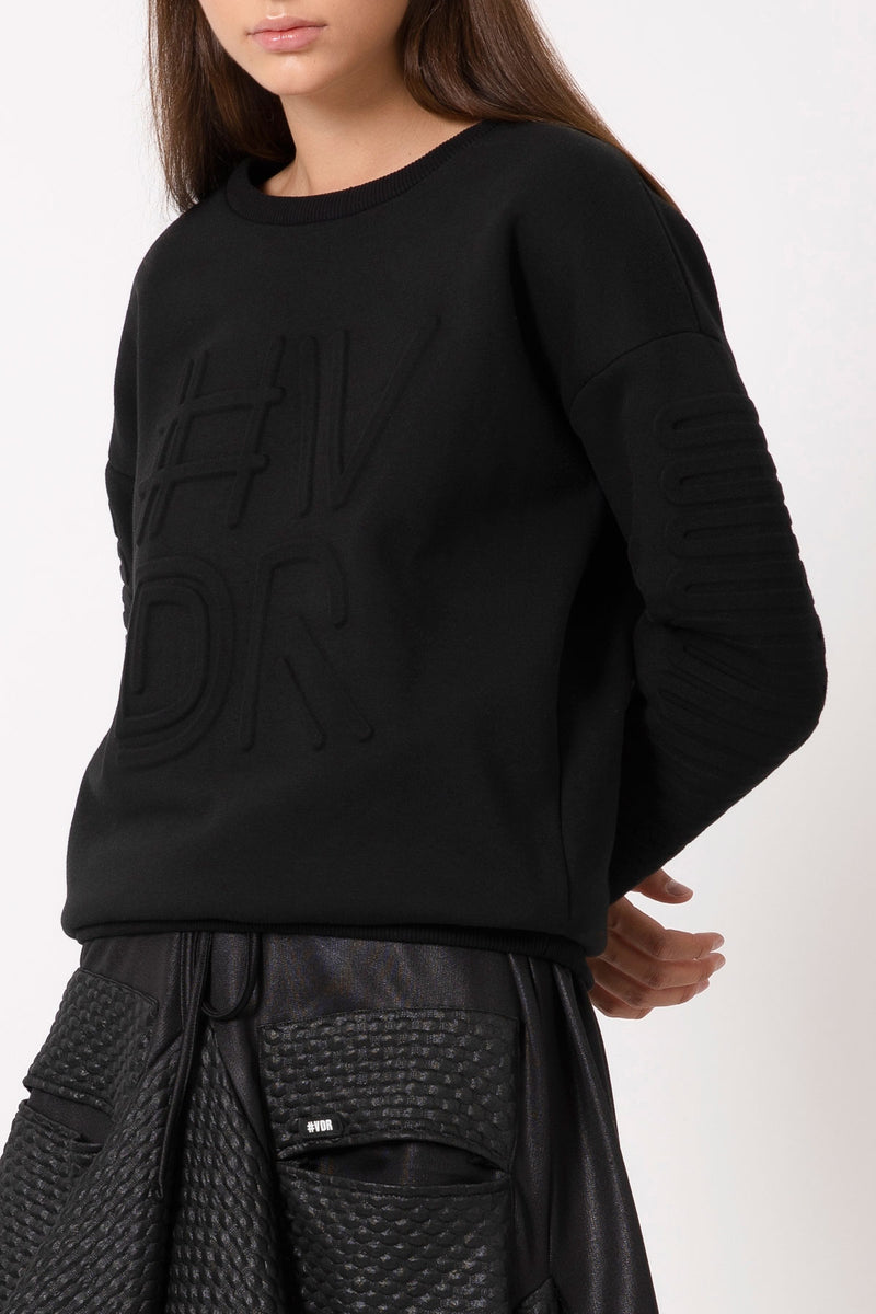 SİYAH SWEATSHIRT 4313