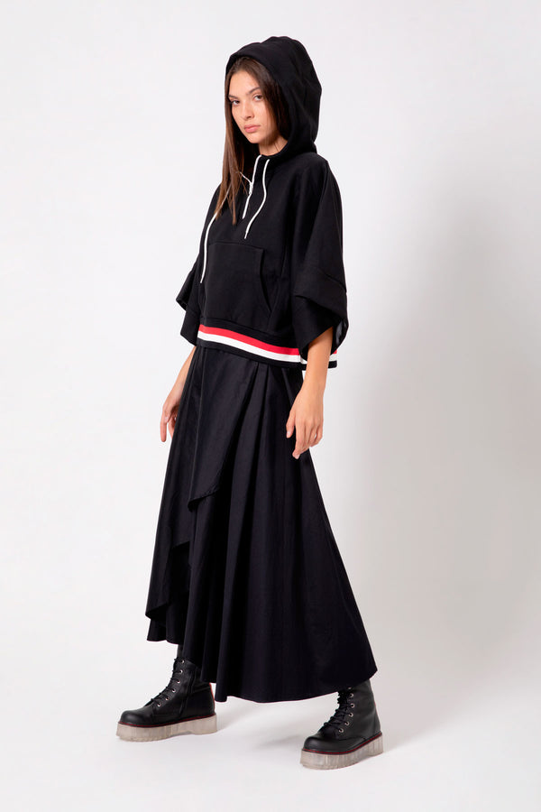 SİYAH SWEATSHIRT 4339