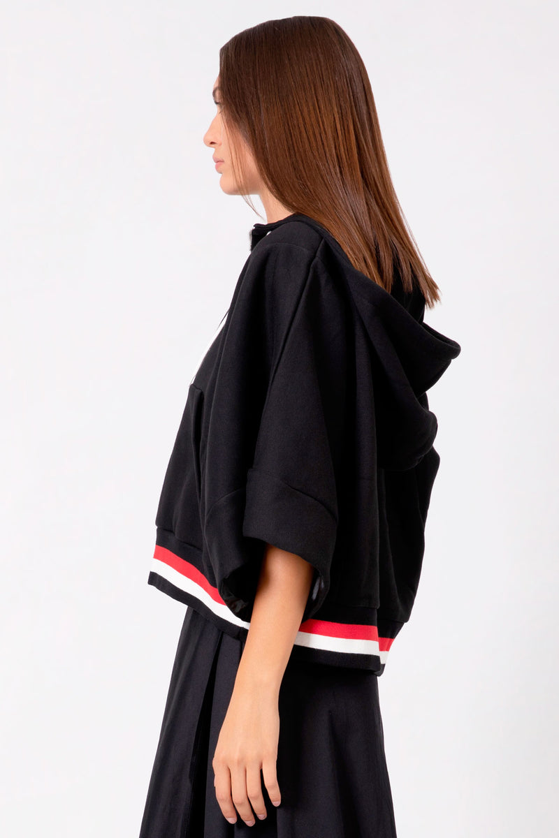 SİYAH SWEATSHIRT 4339