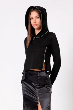 SİYAH SWEATSHIRT 4467