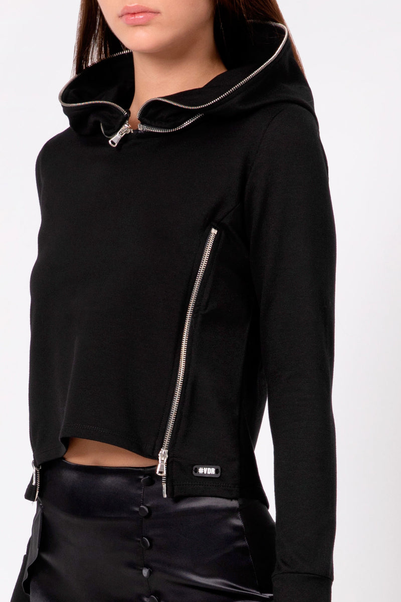 SİYAH SWEATSHIRT 4467