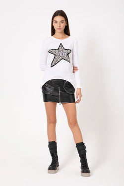 BEYAZ UZUN T-SHIRT 4513