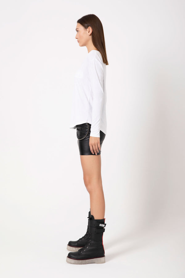 BEYAZ UZUN T-SHIRT 4558