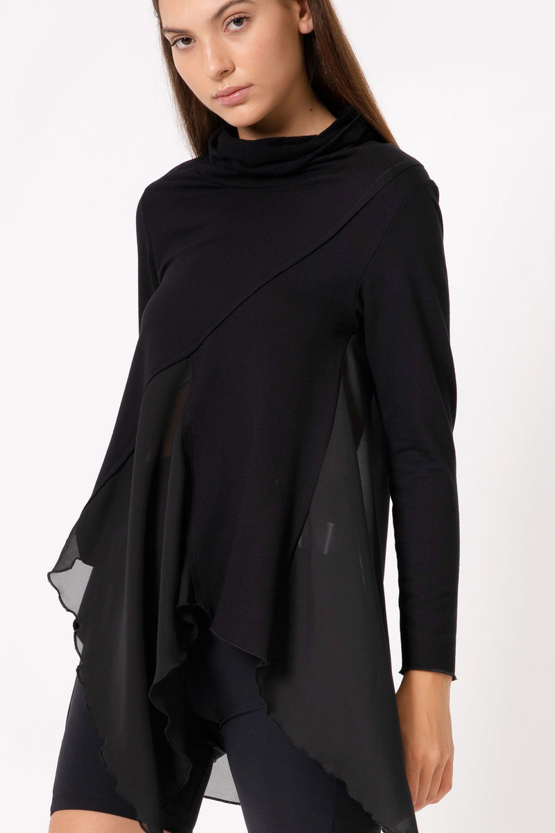SİYAH BLUZ 4572