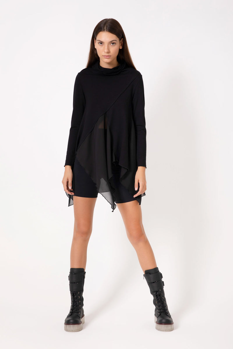 SİYAH BLUZ 4572