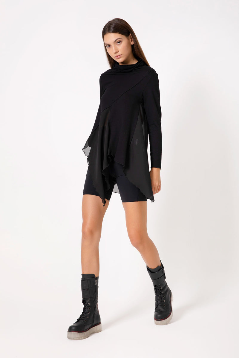 SİYAH BLUZ 4572
