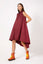 BORDO ELBİSE 4586
