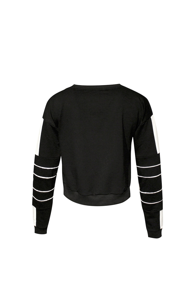 SİYAH SWEATSHIRT 4451