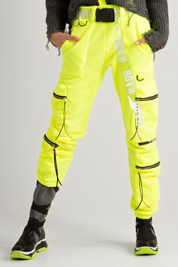 SARI NEON PANTOLON 6040