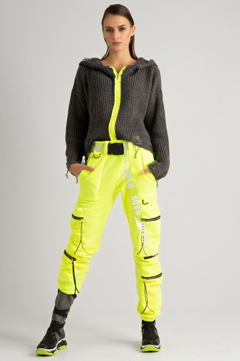 SARI NEON PANTOLON 6040