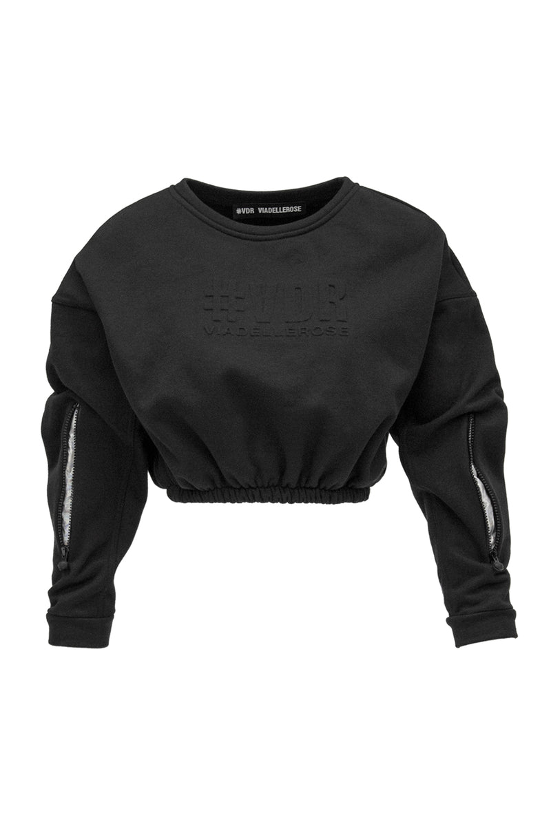 SİYAH SWEATSHIRT 6041