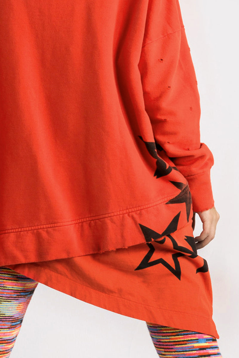 TURUNCU SWEATSHIRT 6054
