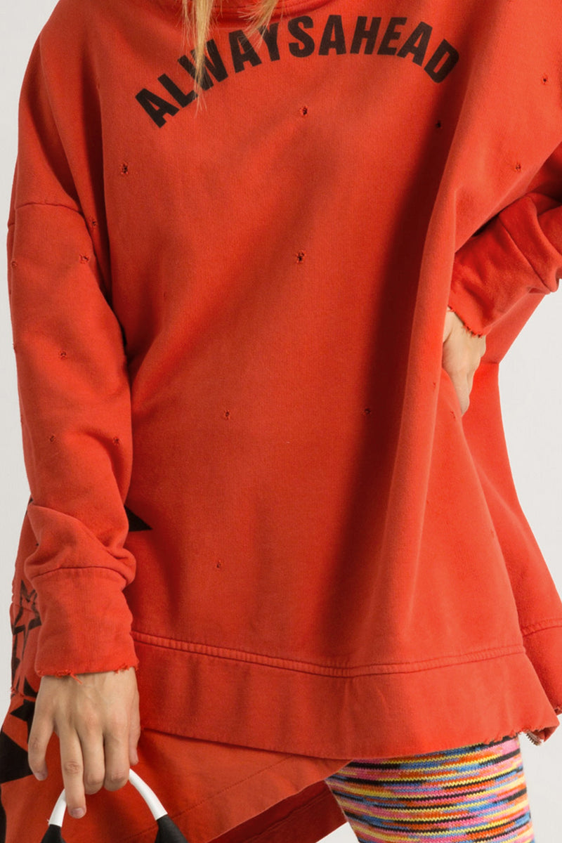TURUNCU SWEATSHIRT 6054