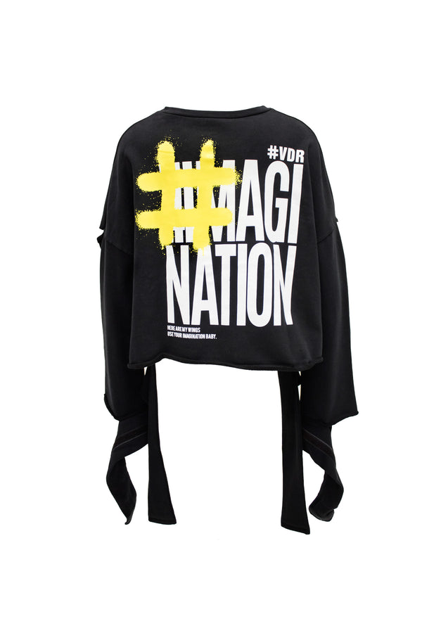 SİYAH SWEATSHIRT 6061