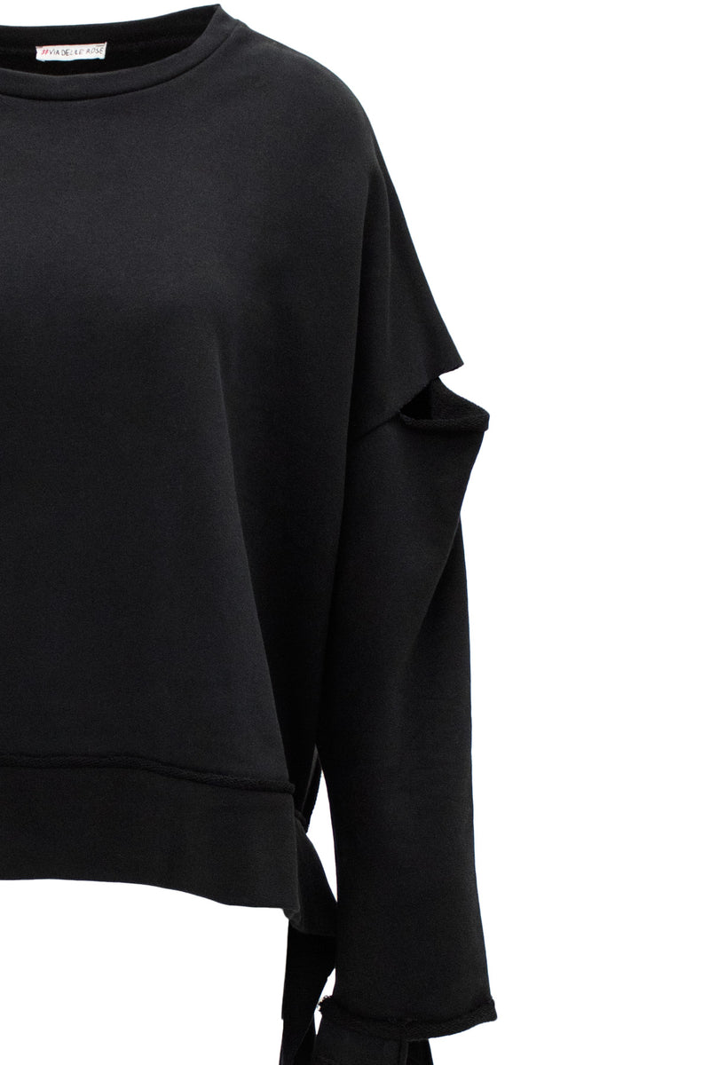 SİYAH SWEATSHIRT 6061