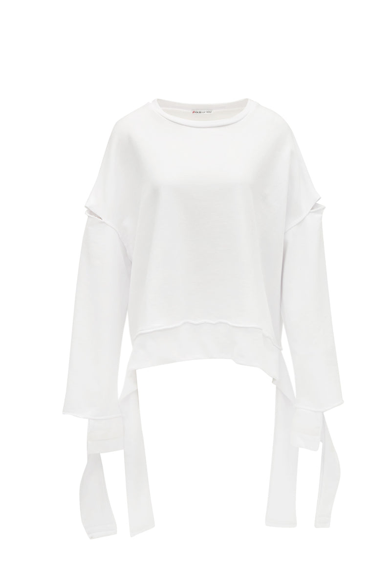 BEYAZ SWEATSHIRT 6061