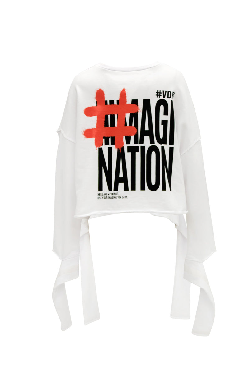BEYAZ SWEATSHIRT 6061
