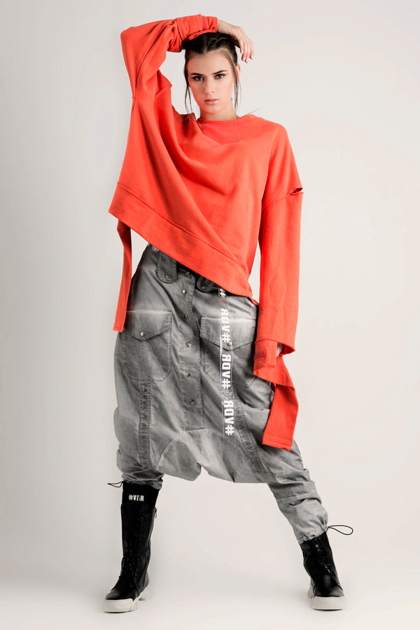 TURUNCU SWEATSHIRT 6061