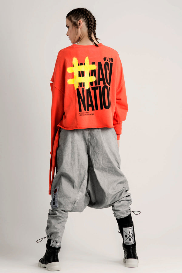 TURUNCU SWEATSHIRT 6061