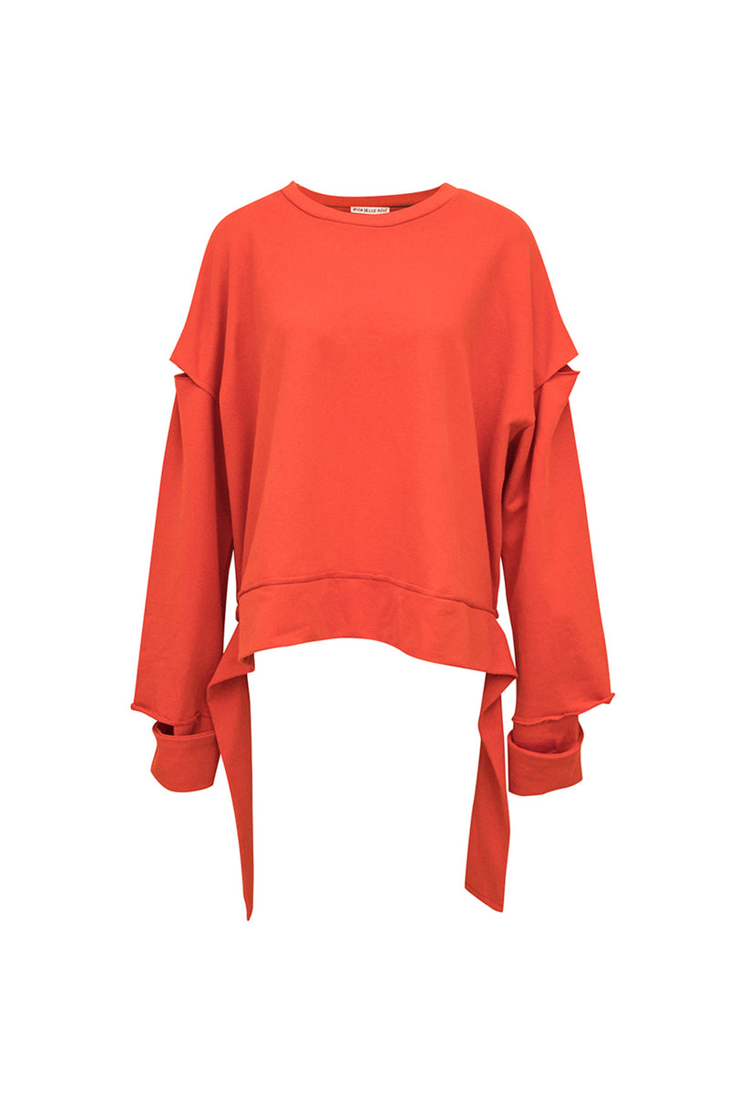 TURUNCU SWEATSHIRT 6061