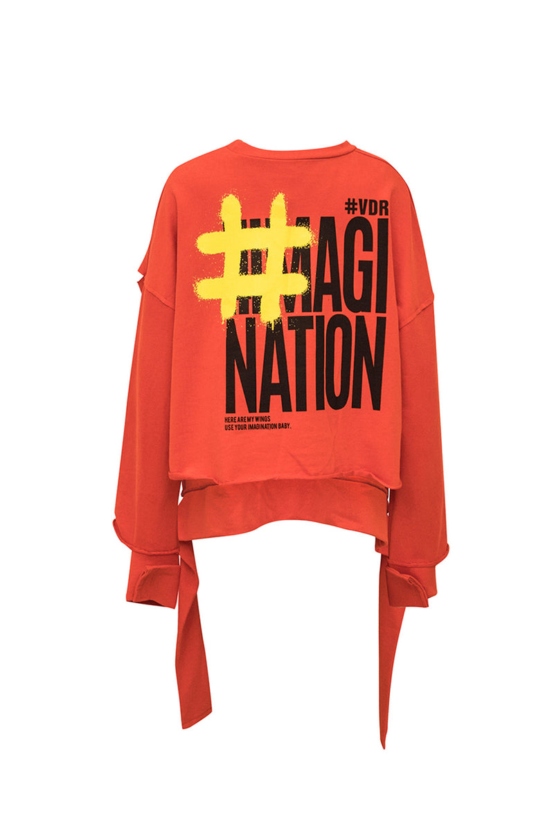 TURUNCU SWEATSHIRT 6061