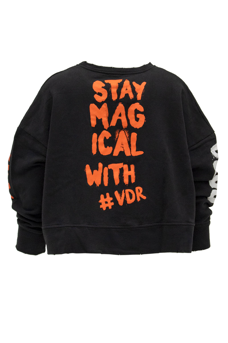 SİYAH SWEATSHIRT 6062